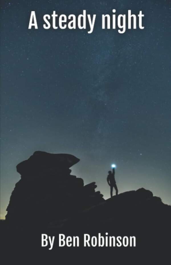A steady night poetry book paperback